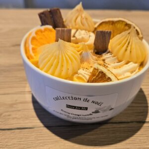 Bougies gourmandes parfumées -Collection de Noël