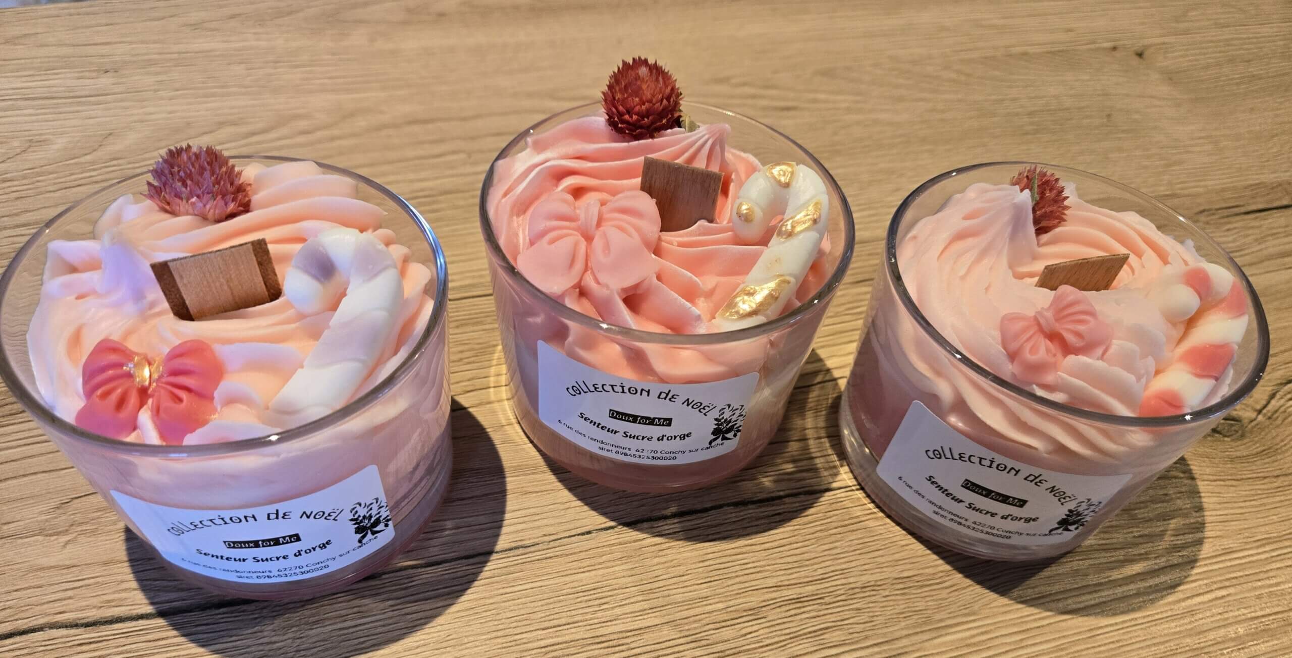 Bougies gourmandes parfumées -Collection de Noël – Image 32