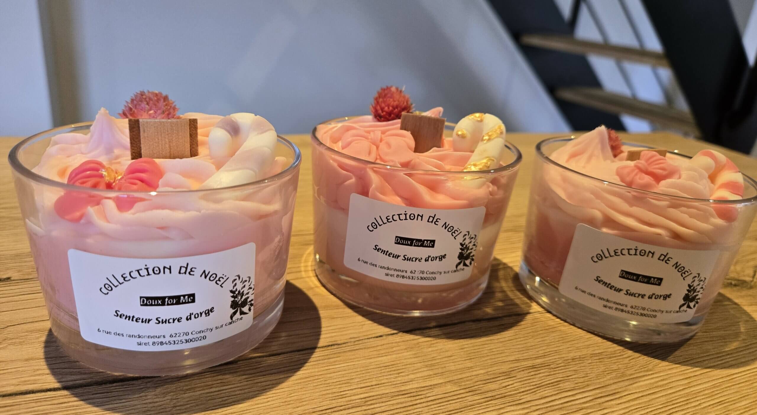 Bougies gourmandes parfumées -Collection de Noël – Image 33